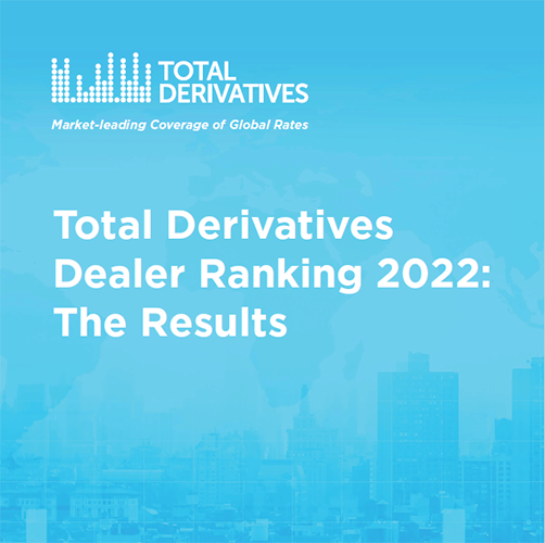 Total Derivatives: which banks are top for rates derivatives?